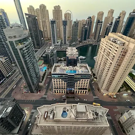 2 Bedroom Apartment With A Beautiful View Of The Marina Minimum 5 Night Dubai Exterior photo